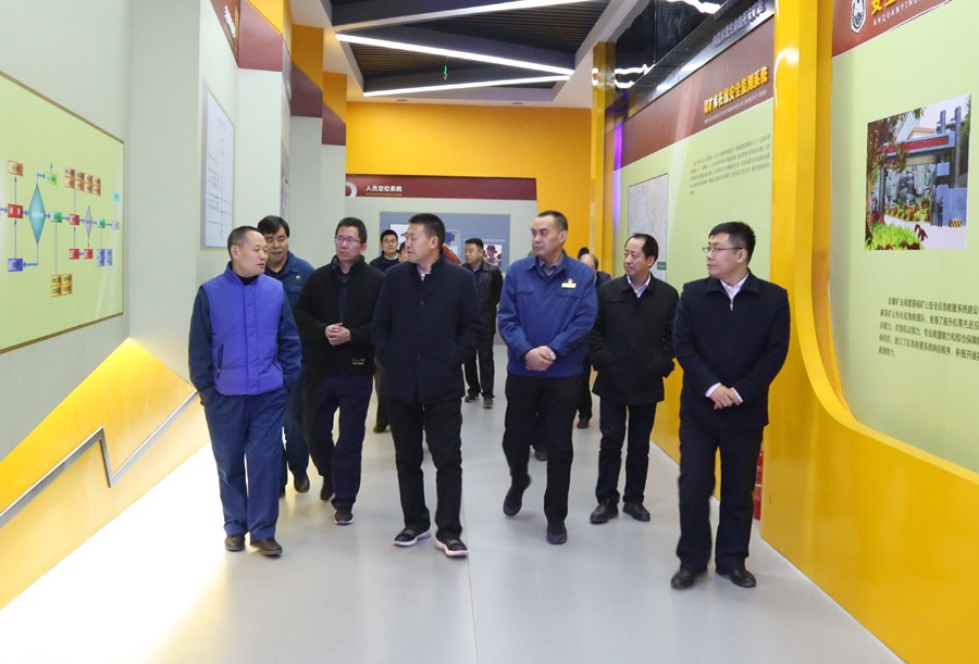 25-2018年11月，副省长雷思维莅临金徽股份调研绿色矿山建设工作。.jpg