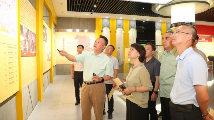生态环境部固体司副司长丁琼一行莅临金徽股份指导工作