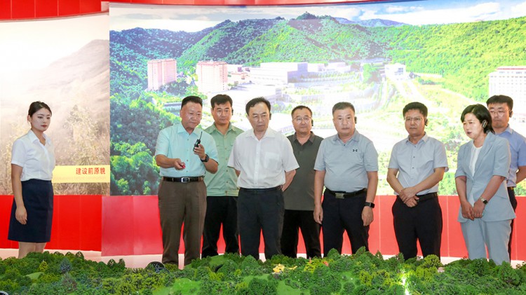自然资源部矿业权管理司调研组莅临金徽股份指导工作